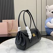 Colestore Miu Miu Leather shoulder bag KWD 945 Black 28x11x15cm - 6