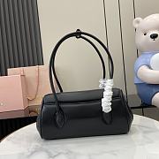 Colestore Miu Miu Leather shoulder bag KWD 945 Black 28x11x15cm - 5