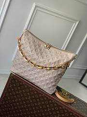 Colestore Louis Vuitton Coussin MM Hobo Bag Calf leather Galet Grey 38 x 33 x 10 cm M12071 - 2