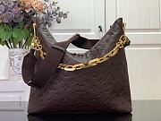 Colestore Louis Vuitton Coussin MM Hobo Bag Calf leather Chocolate Brown 38 x 33 x 10 cm M12071 - 1