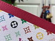 Colestore Louis Vuitton x Takashi Murakami New 25SS Card Holder White 11 x 7 x 0.5 cm - 5