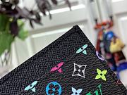 Colestore Louis Vuitton x Takashi Murakami New 25SS Card Holder Black 11 x 7 x 0.5 cm - 3