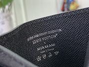 Colestore Louis Vuitton x Takashi Murakami New 25SS Card Holder Black 11 x 7 x 0.5 cm - 2