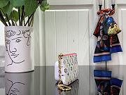 Colestore Louis Vuitton x Takashi Murakami New 25SS Key Pouch White 7 x 1.5 x 12 cm - 4