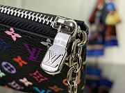 Colestore Louis Vuitton x Takashi Murakami New 25SS Key Pouch Black 7 x 1.5 x 12 cm - 3