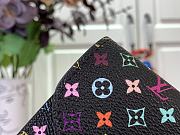 Colestore Louis Vuitton x Takashi Murakami New 25SS Rosalie Coin Purse Black 11 x 8 x 2.5 cm - 4