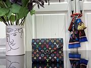 Colestore Louis Vuitton x Takashi Murakami New 25SS Victorine Wallet Black 12 x 9.5 x 2.5 cm - 1