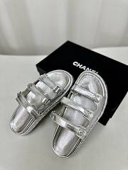 Colestore Chanel Chunky Sandal Silver - 1
