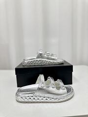 Colestore Chanel Chunky Sandal Silver - 5