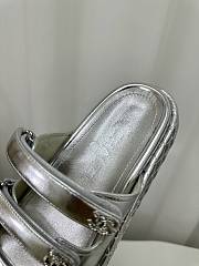Colestore Chanel Chunky Sandal Silver - 2