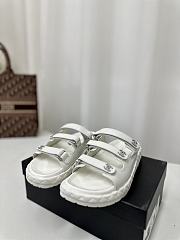 Colestore Chanel Chunky Sandal White - 4