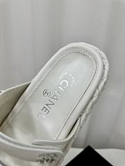 Colestore Chanel Chunky Sandal White - 3
