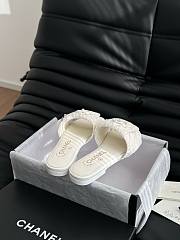 Colestore Chanel Women's Slide White - 5