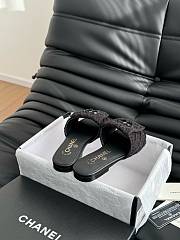 Colestore Chanel Women's Slide Black - 3