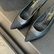 Colestore Chanel Slingback High Heels Black - 4