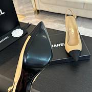 Colestore Chanel Slingback High Heels Yellow - 2