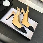 Colestore Chanel Slingback High Heels Yellow - 4