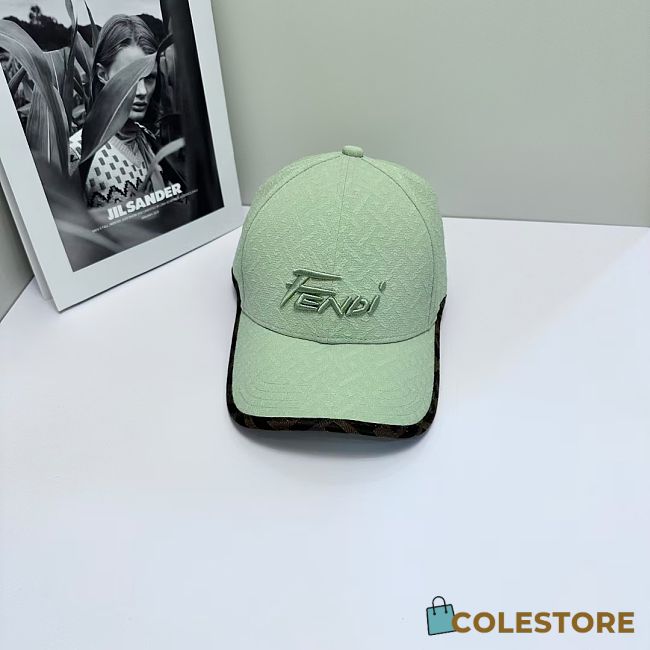Fendi Cap Green/ Black  - 1