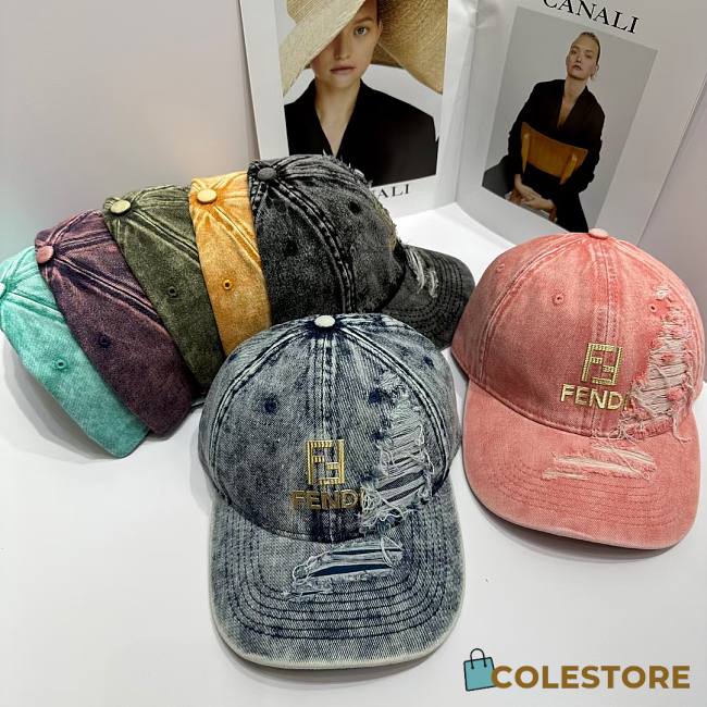 Colestore Fendi Cap Denim Many Colors - 1