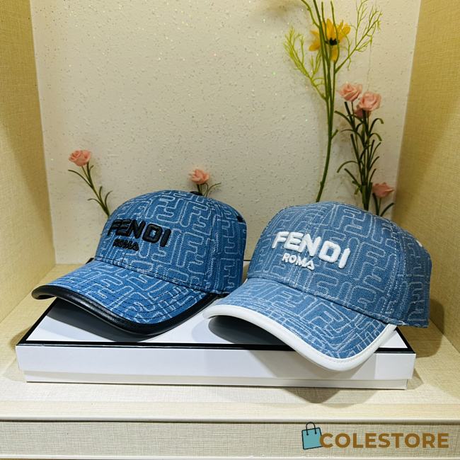 Colestore Fendi Denim Cap Blue 02 - 1