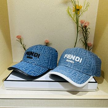 Colestore Fendi Denim Cap Blue 02