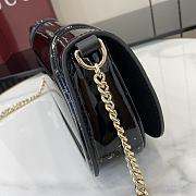 Colestore Gucci Blondie mini shoulder bag Leather patent Black 29.5x12.5x7cm - 5