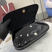Colestore Gucci Blondie mini shoulder bag Leather patent Black 29.5x12.5x7cm - 4