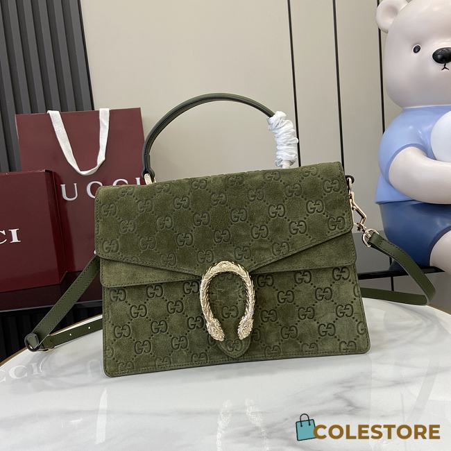 Colestore Gucci Dionysus Suede Green 29.5x20x10.5cm - 1