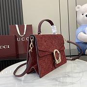Colestore Gucci Dionysus Suede Red 29.5x20x10.5cm - 6