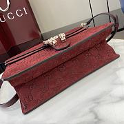 Colestore Gucci Dionysus Suede Red 29.5x20x10.5cm - 5