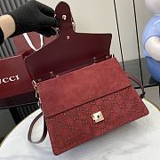 Colestore Gucci Dionysus Suede Red 29.5x20x10.5cm - 4