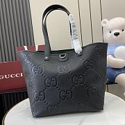 Colestore Gucci Jumbo Tote Bag Black 30x29x25cm - 1