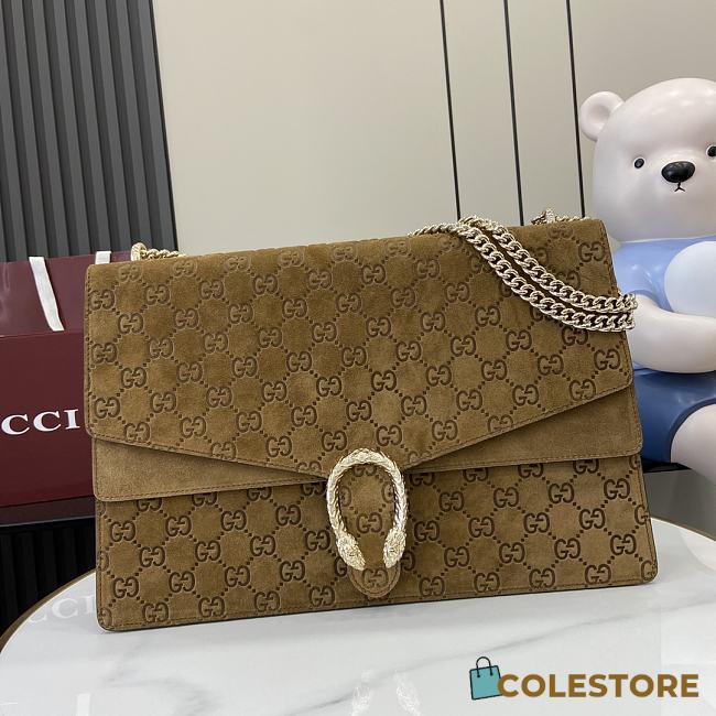 Colestore Gucci Dionysus Suede Brown 42x28x12cm - 1
