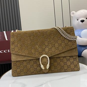 Colestore Gucci Dionysus Suede Brown 42x28x12cm