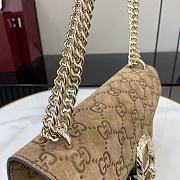 Colestore Gucci Dionysus Medium Suede Brown 27.5x16x8cm - 3