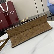 Colestore Gucci Dionysus Top Handle Suede Brown 29.5x20x10.5cm - 6