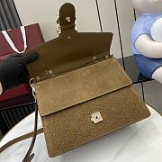 Colestore Gucci Dionysus Top Handle Suede Brown 29.5x20x10.5cm - 4