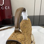 Colestore Gucci Dionysus Top Handle Suede Brown 22x16x8cm - 3