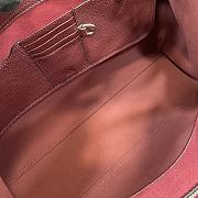 Colestore Gucci Large tote bag with hook closure Rouge 50x35x16cm - 2