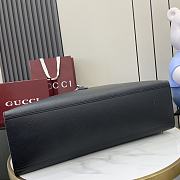 Colestore Gucci Large tote bag with hook closure Black 50x35x16cm - 6