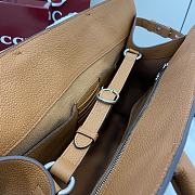 Colestore Gucci Large tote bag with hook closure Brown 50x35x16cm - 6
