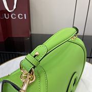 Colestore Gucci Blondie Big top handle bag Green 32x17x10cm - 4