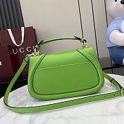 Colestore Gucci Blondie Medium top handle bag Green 27x17x7cm - 4