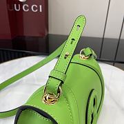 Colestore Gucci Blondie Mini top handle bag Green 21.5x11x8cm - 4