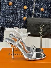 Colestore Louis Vuitton 6AM Sandal High Heels Silver 1AGWXW - 5