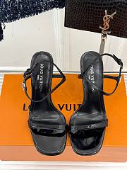 Colestore Louis Vuitton 6AM Sandal High Heels Black 1AGWZQ - 4
