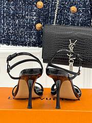 Colestore Louis Vuitton 6AM Sandal High Heels Black 1AGWZQ - 2