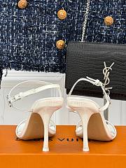Colestore Louis Vuitton 6AM Sandal High Heels White - 3