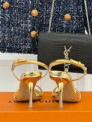 Colestore Louis Vuitton 6AM Sandal High Heels Gold - 4