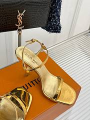 Colestore Louis Vuitton 6AM Sandal High Heels Gold - 6